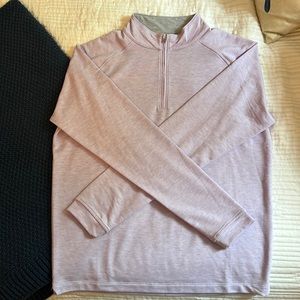 Peter Millar, purple quarter zip in perfect condition